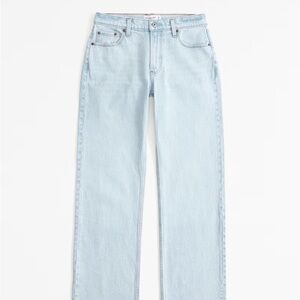 Abercrombie low rise 90s baggy jeans